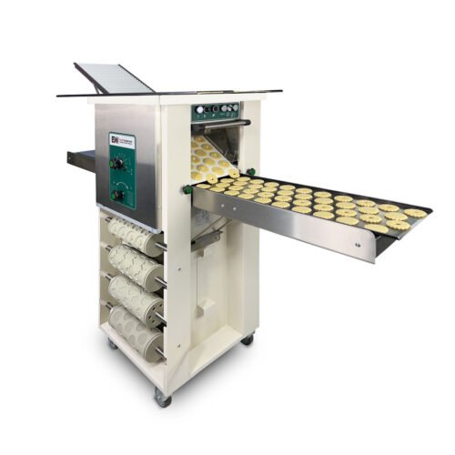 Máquina Formadora de Galletas de Rodillos con Estampado